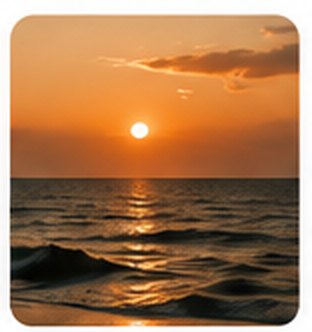 夕暮れの海風